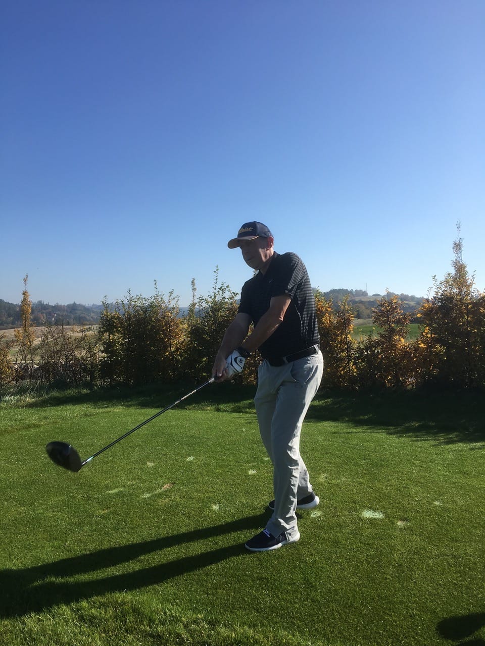 Garelie Bureš golf